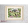 luca S Kryželių siuvinėjimo rinkinys Cottage Garden 46x32 cm SB2412