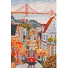 luca S Kryželių siuvinėjimo rinkinys San Franciskas 17,5×26 cm Aida16