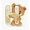 luca S (Nutraukta) Raidė „H“ SB1209