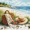 luca S Siuvinėjimo kryželiu rinkinys „Vasaros aidas“ 29x29 cm, Aida 16 ct