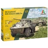 M8 Greyhound / M20 šarvuočio plastikinis modelis 1/72 Italeri