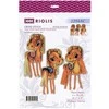 Riolis Kryželiu siuvinėjimo rinkinys "Magnetai Horses" 5x10 cm SR2294AC