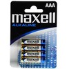 Maxell AAA LR03 šarminės baterijos 3V, 4 vnt.