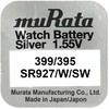 Maxell Baterija - Murata 395/399 SR927SW 1.55V Sidabro Oksidas 10 Pak.