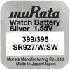 Maxell Murata SR927SW 395/399 sidabro oksido laikrodžių baterijos 10 vnt.