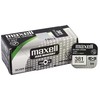 Maxell sidabro oksido laikrodžio baterijos 381, 10 vnt.