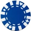 Mėlyni pokerio žetonai Star – 50 vnt., profesionalūs