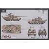 Meng Model Kinijos tankas ZTZ99B su papildomais šarvais ir GL6 sistema Meng 1/72 72-013S