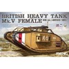 Meng Model Meng 1/35 britų sunkusis tankas Mk.V Female surenkamas modelis