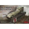 Meng Model Meng britų vidutinis tankas Mk.A Whippet 1/35 plastikinis modelis