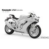 Meng Model Meng Kawasaki Ninja ZX-10R 1/9 plastikinis surenkamas modelis
