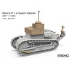 Meng Model Meng SS-021 Prancūzų Renault FT-17 TSF radijo tankas, 1/35