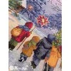 Merejka Kalėdinis kryželiu siuvinėjimo rinkinys „Carol of the Bells“ 30x41 cm