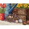 Merejka Kryželiu siuvinėjimo rinkinys "Pavasario sodas" 27x40 SK251