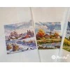 Merejka Kryželiu siuvinėjimo rinkinys „Ruduo“ 11,5×11,5 cm