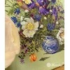 Merejka Kryželių siuvinėjimo rinkinys "Irisai ir laukinės gėlės" 25x35 SK249