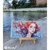 Merejka Siuvinėjimo kryželiu rinkinys „Vanduo“, 36,5×20 cm