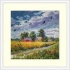 Merejka Siuvinėjimo kryželiu rinkinys „Vasara“ 11,5×11,5 cm – puiki dovana