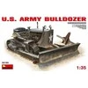 Miniart JAV armijos buldozeris Caterpillar D7 1/35 surenkamas modelis