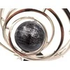 Mirtop Aliumininė sferinė astrolabija su gaubliu, 44,5 cm – retro dekoras, puiki dovana