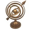 Mirtop Aliumininė sferinė astrolabija 30 cm – retro jūrinė dekoracija