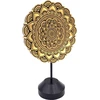 Mirtop Auksinė mandalos skulptūrėlė – elegantiška budistinė dekoracija, 28 cm