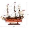 Mirtop Burlaivio HMS Victory modelis 54 cm, surinktas, rankų darbo
