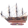 Mirtop Didelis burlaivio HMS Prince modelis 94 cm, rankų darbo