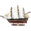 Mirtop Didelis burlaivio USS Constitution modelis 100 cm, rankų darbo