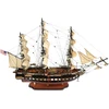 Mirtop Didelis burlaivio USS Constitution modelis 100 cm, rankų darbo