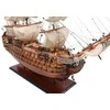 Mirtop HMS Victory burlaivio modelis 97 cm – rankų darbo laivo dekoracija