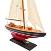 Mirtop Medinis burlaivio modelis 30x42 cm – elegantiška jūrinė dekoracija