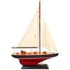 Mirtop Medinis burlaivio modelis 30x42 cm – elegantiška jūrinė dekoracija
