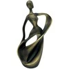 Mirtop Moderni abstrakti šokėjos statulėlė, antikinio aukso, 24 cm