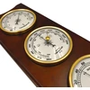 Mirtop Retro sieninė orų stotelė 36 cm: barometras, termometras, higrometras medinė