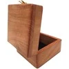 Mirtop Elegantiška medinė dovanų dėžutė papuošalams, 10×10×6 cm, graviravimui