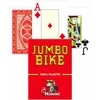 Modiano Jumbo Bike Trophy Playing Kortos (Raudonos)