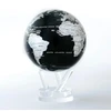 Mova Globes Savaime besisukantis gaublys MOVA 12 cm, juodas su sidabriniais žemynais