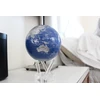 Mova Globes Savaime besisukantis gaublys MOVA 12 cm, mėlynas su sidabriniais žemynais