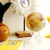 Mova Globes Savaime besisukantis politinis gaublys MOVA 12 cm, antikinio stiliaus