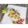 MP Studia Įkvepiantis kryželiu siuvinėjimo rinkinys Rudens miške, 18x19 cm mėgėjams