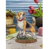 MP Studia Kryželių siuvinėjimo rinkinys ant medžio „Biglis“ 15×12 cm su stovu