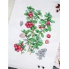 MP Studia Kryželių siuvinėjimo rinkinys „Bruknių uogos“ 29x20 cm