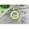 MP Studia Kryželiu siuvinėjimo rinkinys ant medžio – Miniatiūra „Agrastai“ 10x10 cm