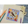 MP Studia Kryželių siuvinėjimo rinkinys „Mini sampler: Rudens kompozicija“, 13×13 cm