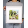 MP Studia Kryželiu siuvinėjimo rinkinys „Miško kelias“ 22x20 cm gamtos peizažas