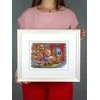 MP Studia Kryželiu siuvinėjimo rinkinys „Su mėgstama knyga“ 20x25 cm