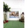 MP Studia Kryželių siuvinėjimo rinkinys „Kaimo gatvė“ 22×28 cm – namų dekorui