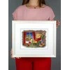 MP Studia Siuvinėjimo kryželiu rinkinys „Ramus vakaras“, 20×25 cm – pradedantiesiems