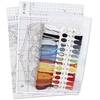 MP Studia Siuvinėjimo kryželiu rinkinys „Teatras“ 17x13 cm SR-1190